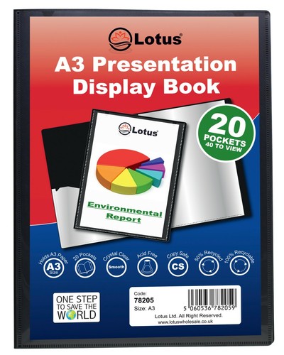 Black presentation display - black,