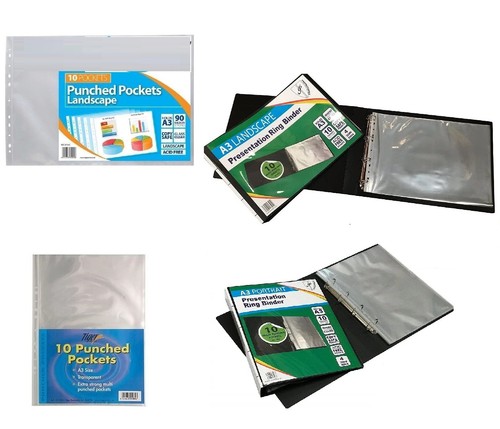 Ring binder folder file - a3,