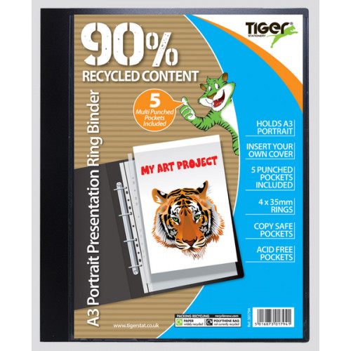 Portrait ring binder - portrait,