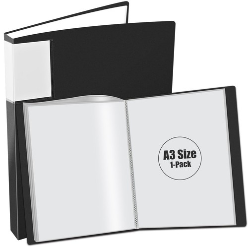 Folder with clear - folder,