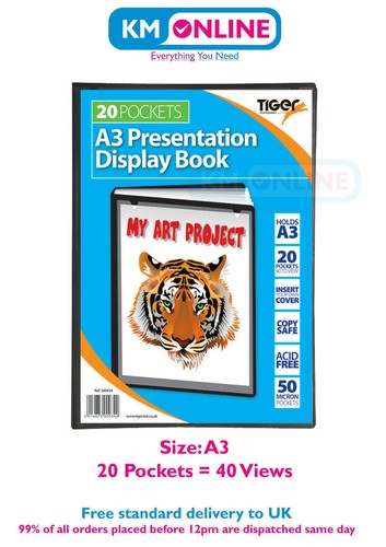 Tiger display book - a3,